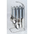  Elegante' Rova Cutlery Set - 24 Pcs. (Grey) SL-101